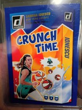 2025 Panini Donruss WNBA - Crunch Time Sabrina Ionescu #9 Press Proof Blue