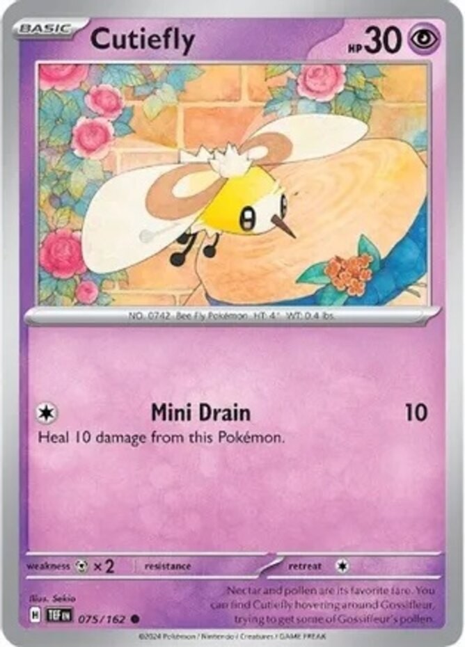 Cutiefly - 075/162 - Common - Near Mint