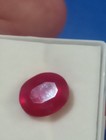 NATURAL EARTH MINED GGL CERTIFIED GEM TESTED HEATED OVAL RED RUBY 6.82 CTS. — photo 4