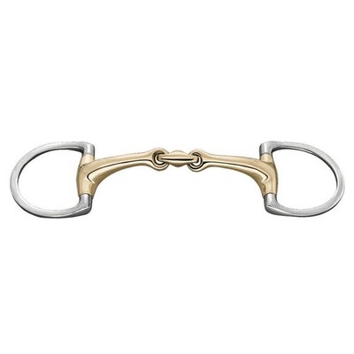 Herm Sprenger Dynamic Rs Eggbutt Bit - Double Jointed 5''/ 14Mm