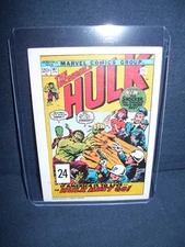 Drake's The Incredible Hulk Trading Card #24 Marvel Comics 1979
