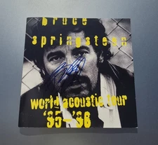 Bruce Springsteen Signed Autographed 1997-98 Acoustic Tour Program