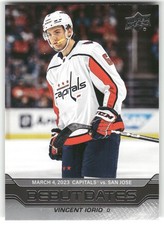 2023-24 Upper Deck #DD-17 Vincent Iorio Debut Dates