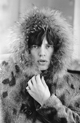 Terry O Neill Autogramm auf Foto Mick Jagger Fur 1964 The Rolling Stones