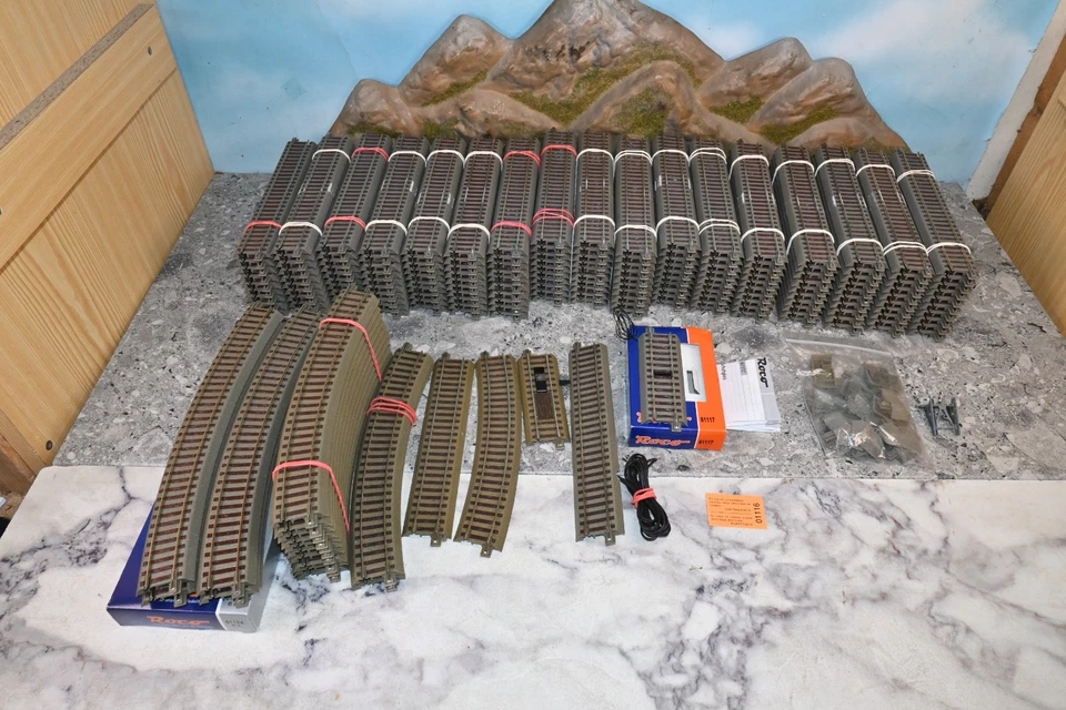 Roco H0 Gleismaterial Schienen 207-tlg. (I041)