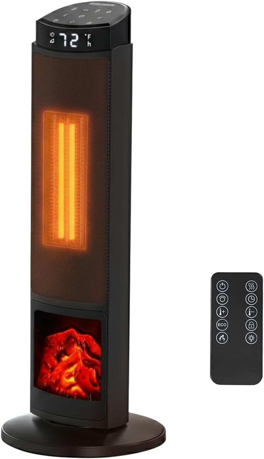 , 1500w Portable Heaters For Indoor Outdoor Use, Fast Heatin