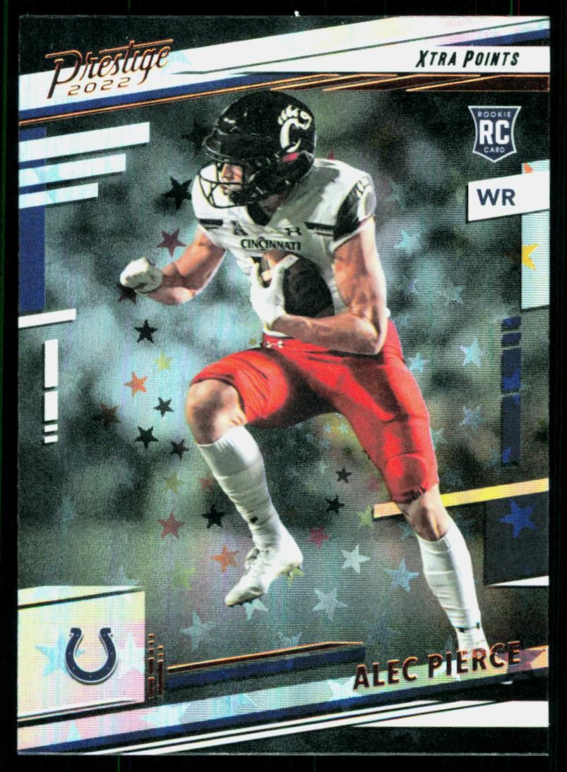 2022 Panini Prestige #376 Alec Pierce Xtra Points Astral