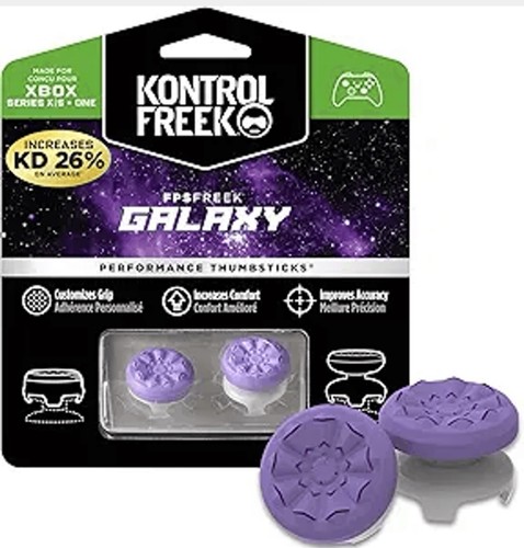 KontrolFreek FPS Freek Galaxy Purple for Xbox One and Xbox Series X Controller - Afbeelding 1 van 7