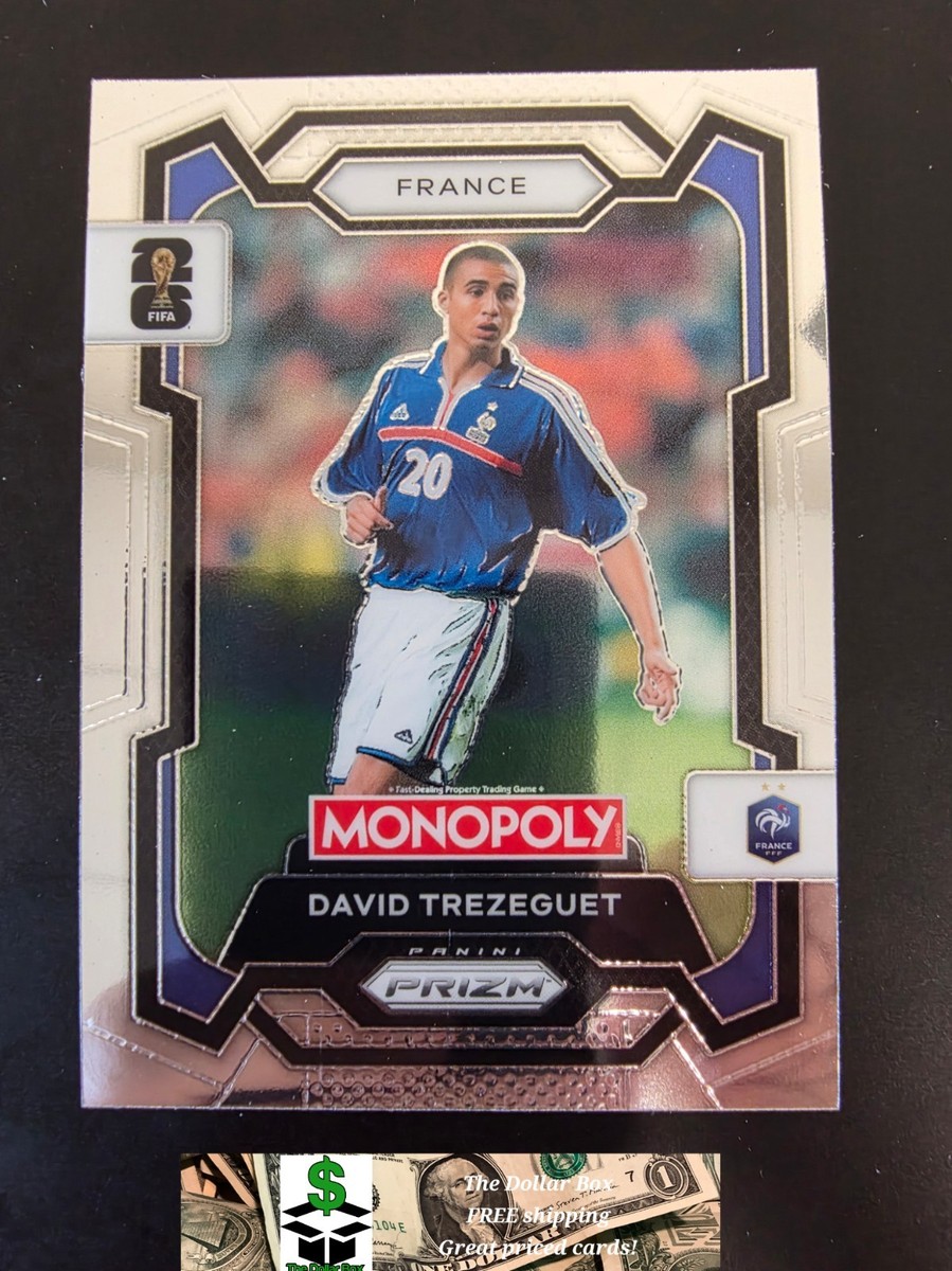 2026 Panini Prizm Monopoly FIFA World Cup David Trezeguet Card #12