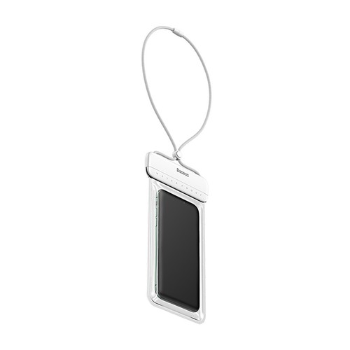 Etui Baseus AquaGlide BS-PC029 wodoodporne IPX8 z systemem Slide Lock - białe - Zdjęcie 6 z 8