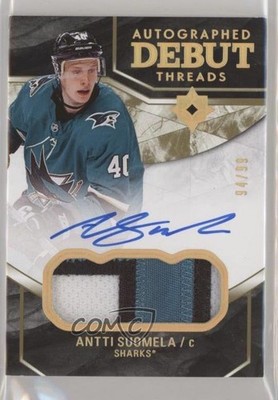 2018-19 Ultimate Collection Debut Threads 94/99 Antti Suomela Rookie Auto RC um0
