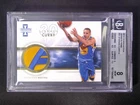 2012-13 Panini Innovation Stephen Curry Jerseys Prime Patch /5 BGS 8