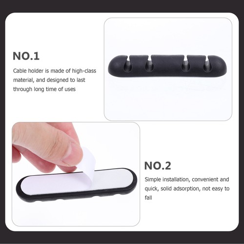 3 Pcs Data Cable Organizer Charging Organiser Silicone Holder Cord - 第 7/11 張圖片