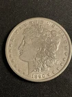 Morgan Silver Dollar 1890 $1 Circulated New Orleans 0.9 Fineness Uncertified