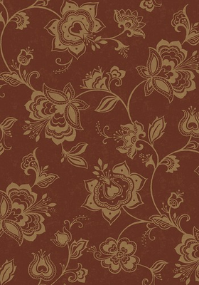 #ad 5x8 Milliken Graceful Cinnbar Traditional All Over Area Rug Approx 5#x27;4quot;x7#x27;8quot; $219.00