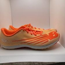 New Balance Womens XC 7 V3 WXCS7CM3 Yellow Running Cleats Shoes Sneakers Sz 10.5