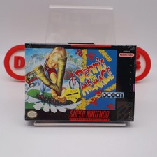 SNES Super Nintendo Game DENNIS THE MENACE - NEW & Factory Sealed!