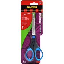 Scotch Precision Student Scissors: 7-inch scissor / 1 scissor Blue 