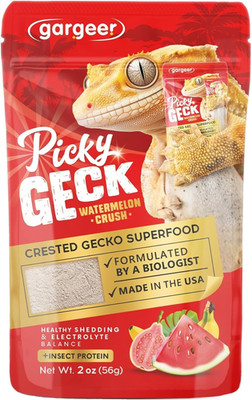 Gargeer 'Picky Geck' Watermelon Crush - Premium Crested Gecko Food | Hydration &