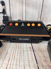 Atari Flashback Classic Game Console 2 Joysticks Power Cord A/V Tested Working
