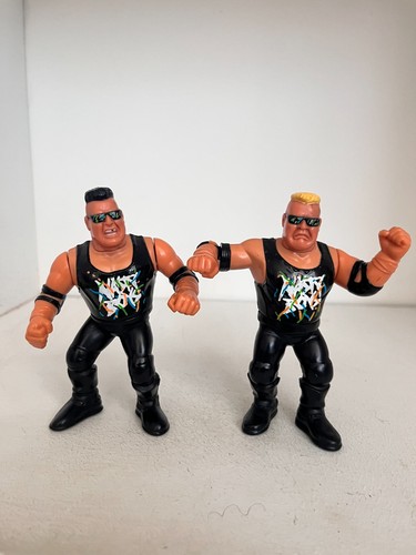 WWE THE NASTY BOYS JERRY SAGS BRIAN KNOBBS HASBRO ...
