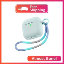 Matekxy for Airpods 4 Case Cover - 2024 Airpod 4th Generation Soft Silicone Case