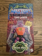 Mattel Masters of the Universe Origins Tung Lashor Action Figure Unpunched