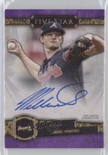 2021 Topps Five Star Auto Purple 44/50 Mike Soroka #FSA-MKS Auto 1b8