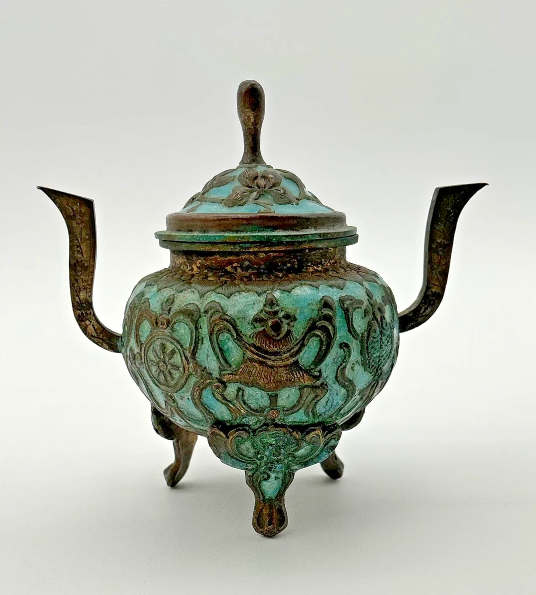 蓝色复古中国风原创香炉| eBay