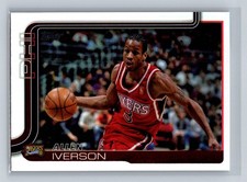 2025-26 Topps #253 Allen Iverson Rainbow Foilboard