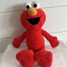 Sesame Street Elmo Plush Red Stuffed Animal 18" 2023 Excellent Condition