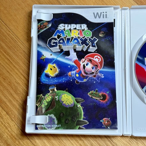 Super Mario Galaxy - Nintendo Wii Game PAL Wii U Complete - Picture 5 of 6
