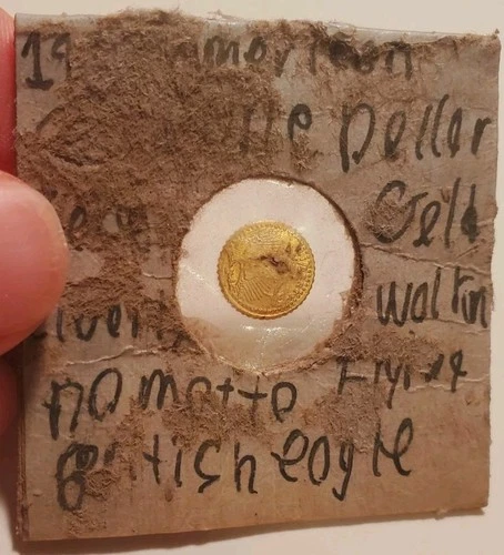 1915 $1.00 Gold Liberty Princess One Half Dollar Coin- Extremely Rare! 24ktGold