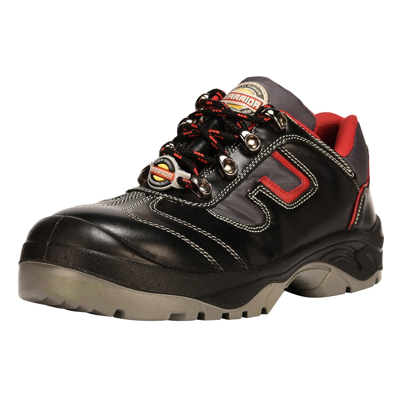 Zapatos de trabajo LIBERTYZENO para hombre de cuero genuino construcción a prueba de pinchazos punta de acero