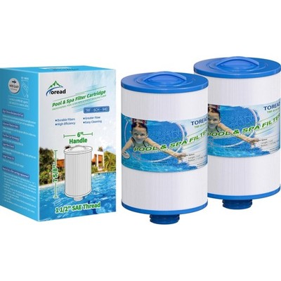 Pool Spa Filter Ersatz für Unicel 6CH-940 kompatibel 2 Pack