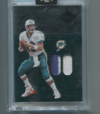 2005 Limited - DAN MARINO - Limited Threads Game Jersey Patch LT-22 #d 41/50