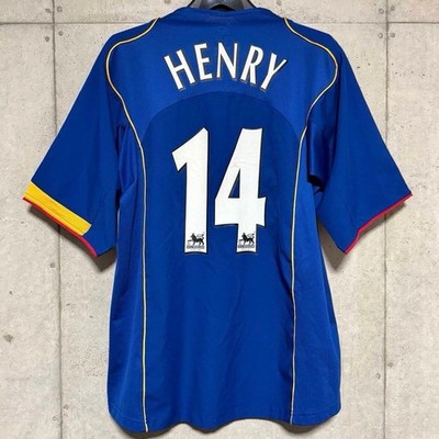 Thierry Henry #14 Arsenal FC 04/05 Away Jersey Nike Size M From
