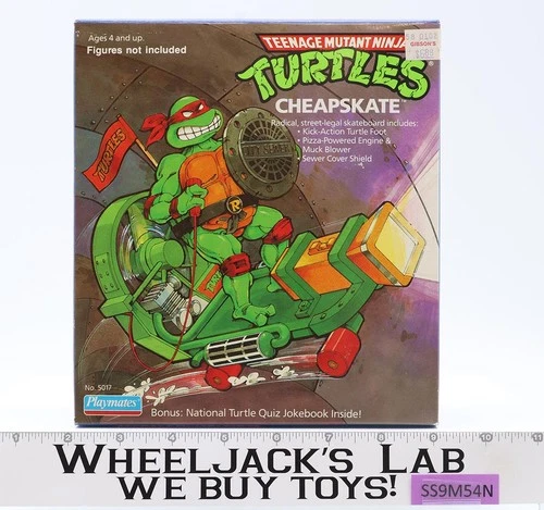 Cheapskate Teenage Mutant Ninja Turtles TMNT 1988 Playmates Vehicle NEW SEALED