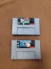Ken Griffey Jr Major League Baseball + Winning Run  Super Nintendo SNES Game Lot