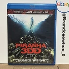 Piranha 3DD [3D + Blu-Ray + DVD] 3 Disc Edition RARE OOP CANADA