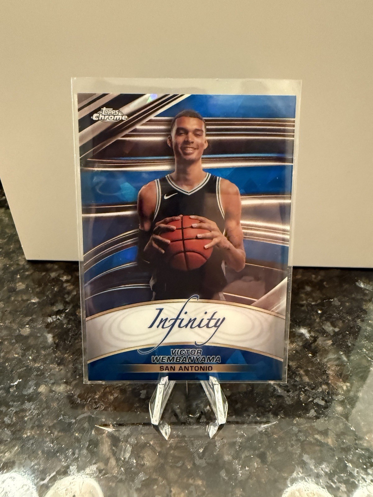 2024-25 Topps Chrome Sapphire Case Hit Infinity SSP Victor Wembanyama 🔥🔥