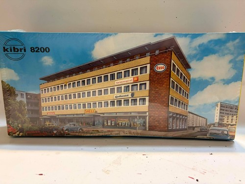 NUEVO EN CAJA - Sellado - RARO - Escala HO - Kit de construcción de oficinas Kibri #8200 | Condition: New