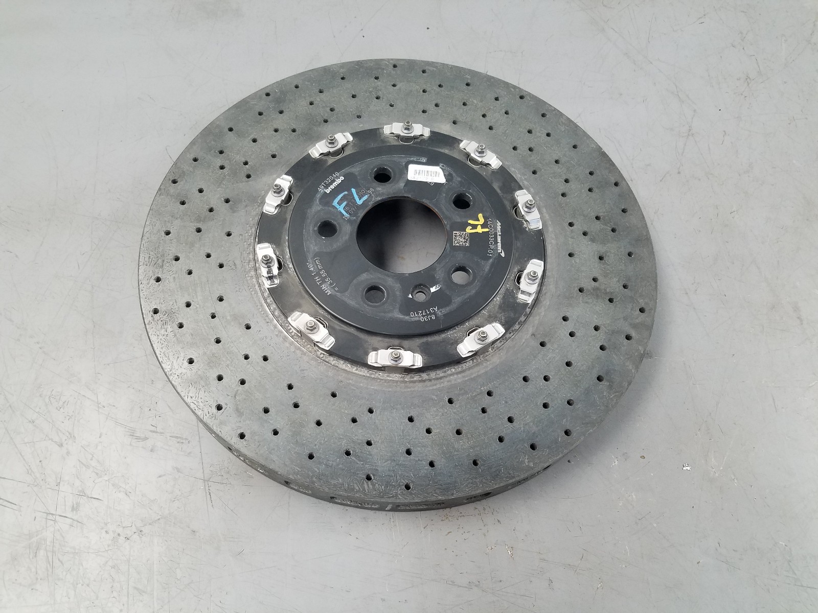 McLaren 600LT 2019 Front Left Brake disc