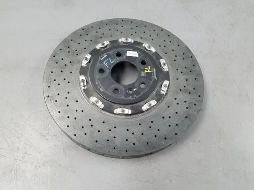 2019 McLaren 600LT 600 LT Left Front Carbon Ceramic Brake Rotor - * #6618 H2