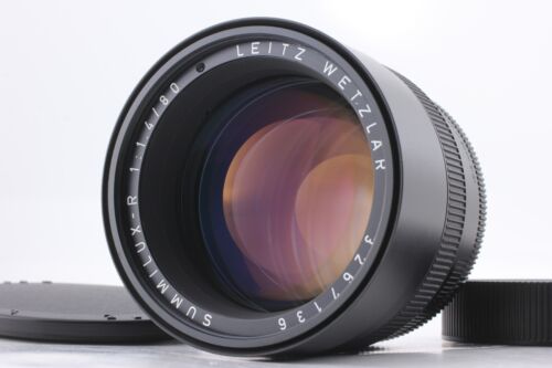"Top Mint+++" Leica Leitz Wetzlar Summilux-R 80mm F 1.4 Lens 3 Cam From JAPAN