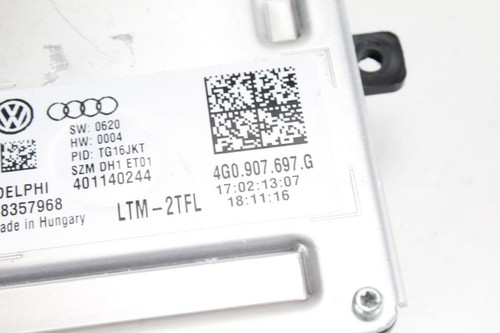 Módulo de potencia VW Audi Skoda unidad de control faros LED 4G0907697G ORIGINAL - Imagen 3 de 3
