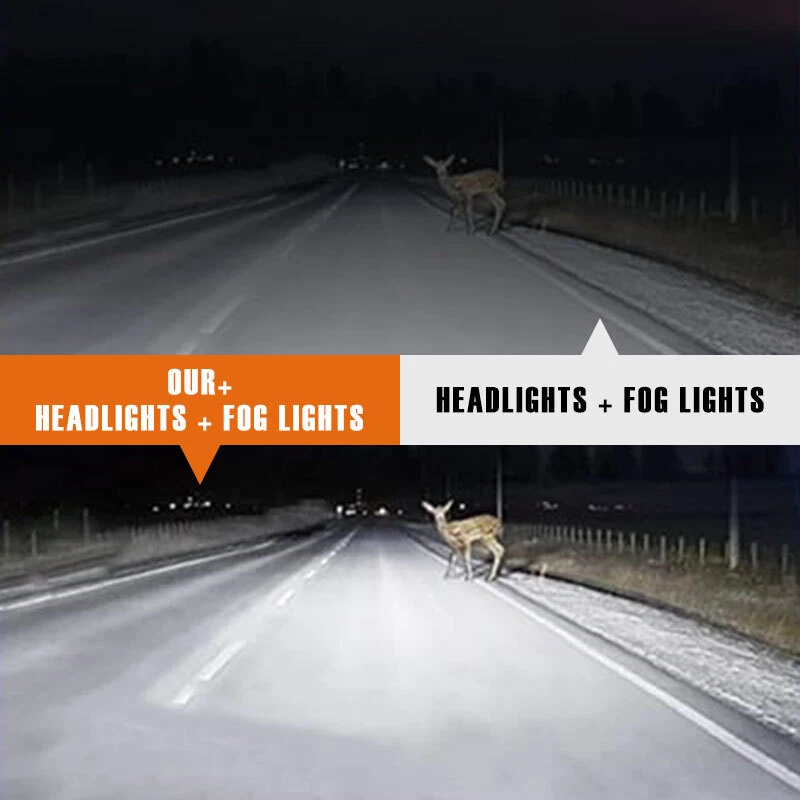 Front ROOF TOP LIGHT BAR LED DRL Lamp for LAND ROVER DEFENDER 90 110 2020-2024 - Image 4 of 4