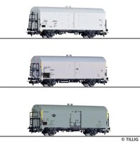 Tillig GüTerwagenset Interfrigo Dr, Db Und Mav, Aus Drei KüHlwagen, Ep. Iv 700