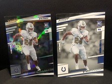 2022 Panini Prestige Xtra Points Astral D'Vonte Price RC #344 & Base Colts