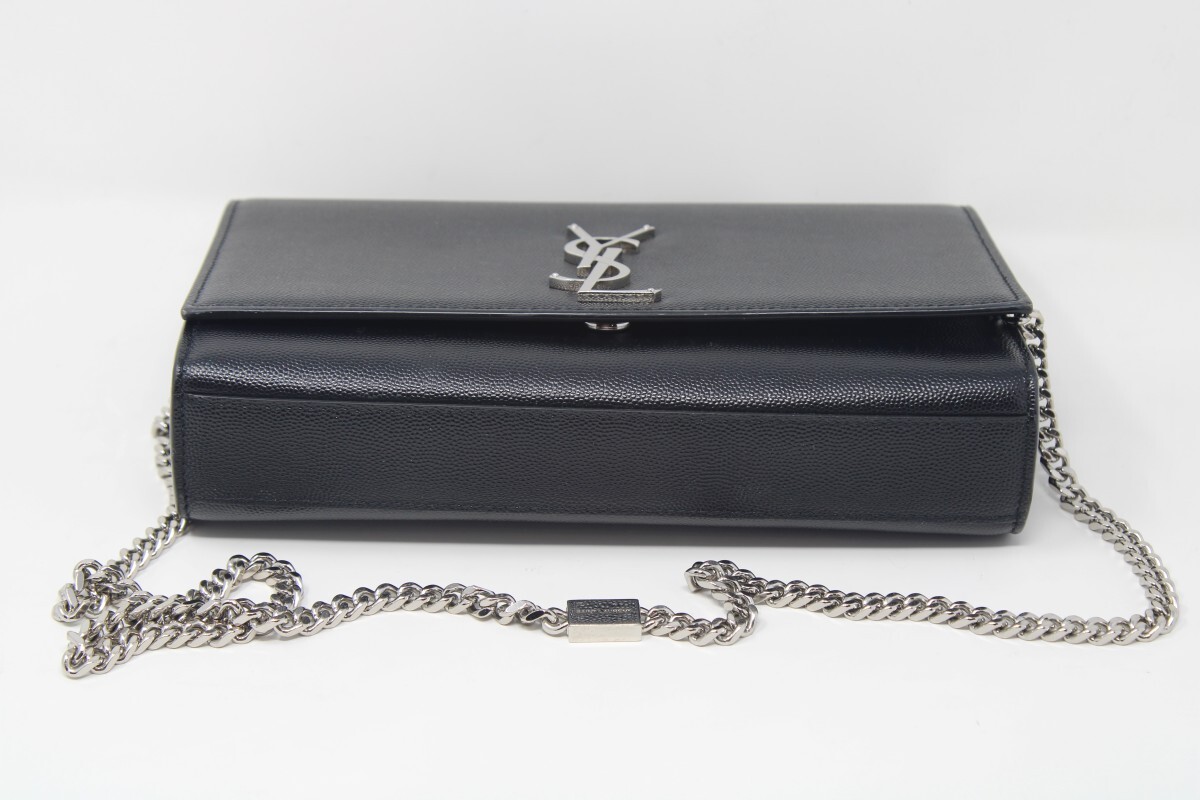 YVES SAINT LAURENT KATE SMALL IN PELLE GOFFRATA GRAIN DE POUDRE (LP9022148)